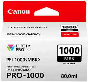 Genuine Canon PFI-1000 Original Ink Cartridges Canon ImagePROGRAF PRO 1000, Lot