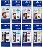 Brother Ink Cartridges, LC427XLBK LC427XLC LC427XLM LC427XLY LC427XL VAL, LOT