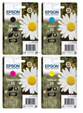 Genuine Epson 18 18XL Daisy Ink Cartridge XP-302 XP-312 XP-315 XP-322 XP-325 LOT