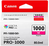 Genuine Canon PFI-1000 Original Ink Cartridges Canon ImagePROGRAF PRO 1000, Lot