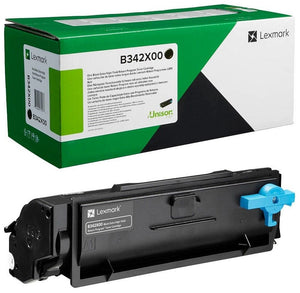 Genuine Lexmark B342X00 Black Return Program Toner Cartridge (B342X00)