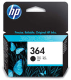 Genuine HP 364, Black Ink Cartridge, CB316EE