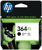 Genuine HP 364XL, Black High Capacity Ink jet Print Cartridge, CN684, CN684EE