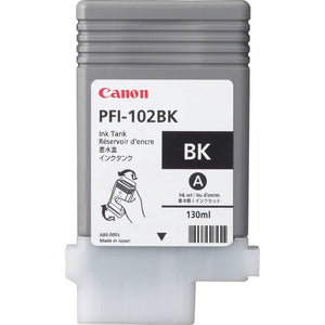 Genuine Canon PFI-120BK Black Ink Cartridge, PFI-120BK, 2885C001AA