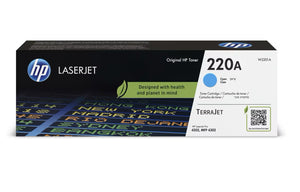 Genuine HP 220A Cyan Toner Cartridge, W2201A