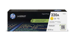 Genuine HP 220A Yellow Toner Cartridge, W2202A