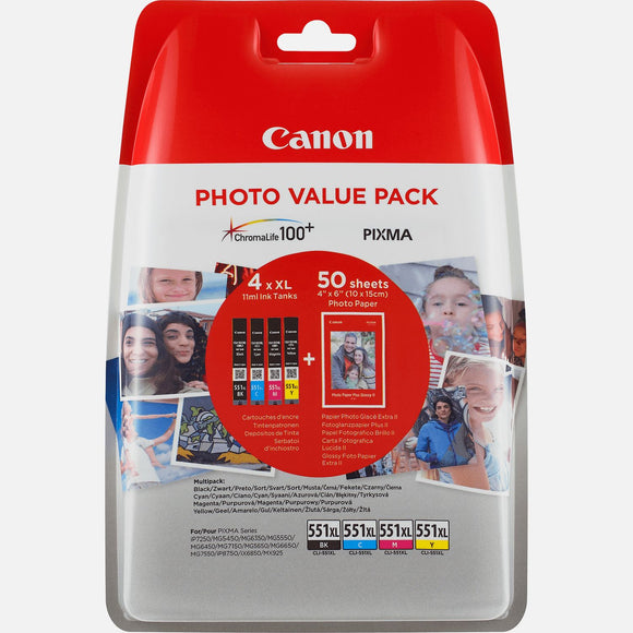 Canon CLI-581 C/M/Y/BK Multi Pack, 2103C004 (Pack)